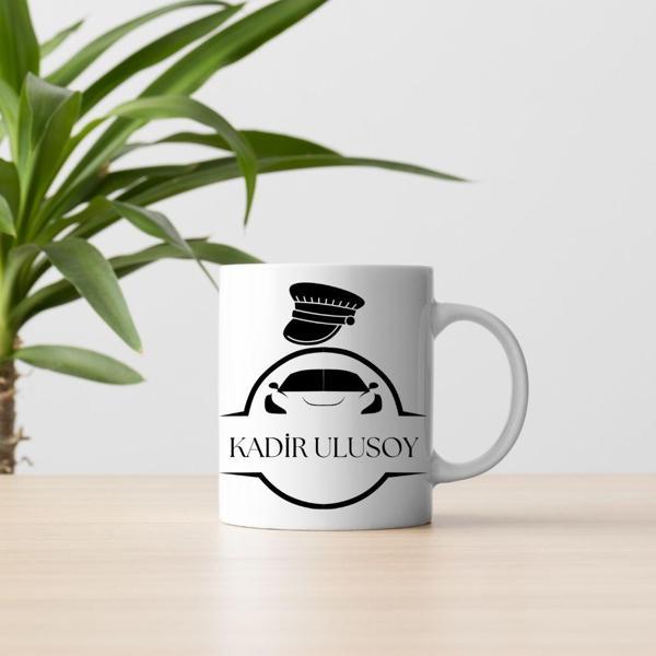 Şoförlere Özel İsim Yazılı Kupa Bardak – Mesleğe Özel Hediyelik Tasarım - Image 1