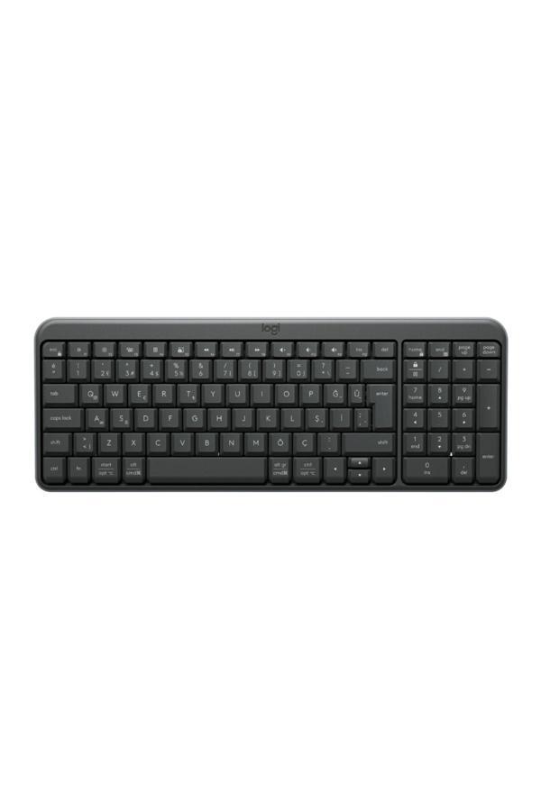Logitech K250 Kablosuz Tam Boyutlu Kompakt Türkçe Bluetooth Klavye, Siyah 920-013460 - Image 1