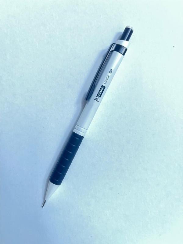 Mikro MP404 Beyaz 0.7 Uçlu Silgili Versatil Kurşun Kalem - Image 1