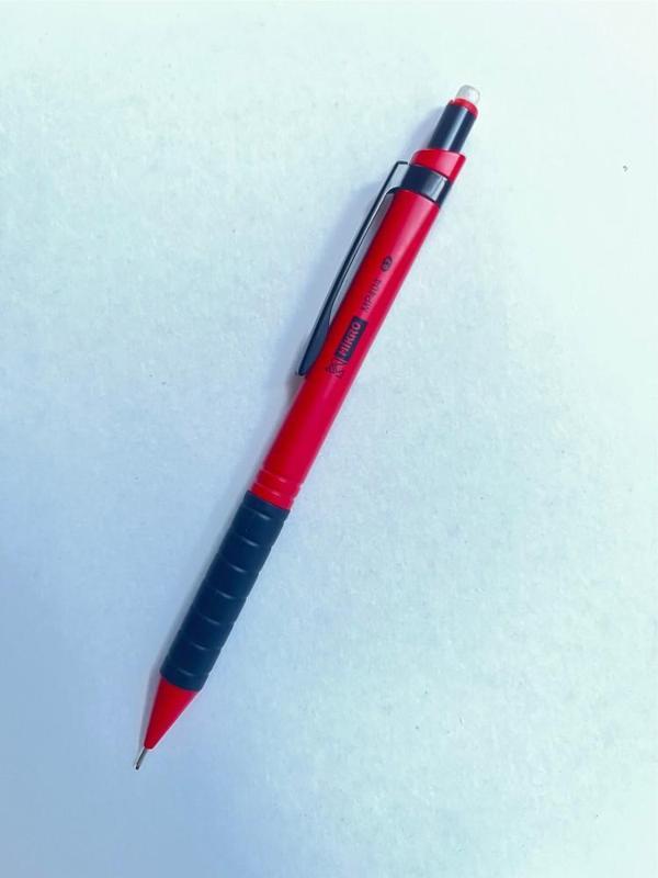 Mikro MP404 Kırmızı 0.7 Uçlu Silgili Versatil Kurşun Kalem - Image 1