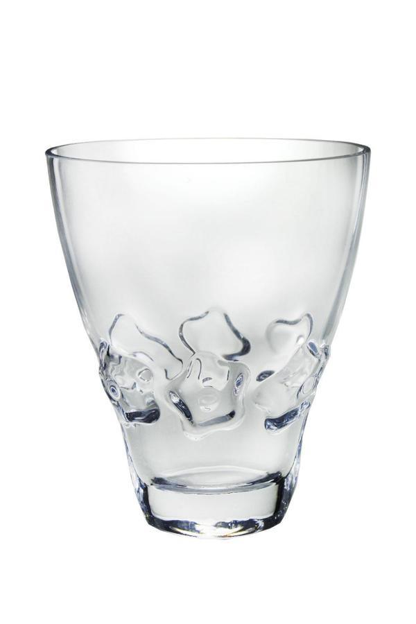 Paşabahçe El İmalatı Kristal  Çiçek Dekor Vazo 13291 - Image 1