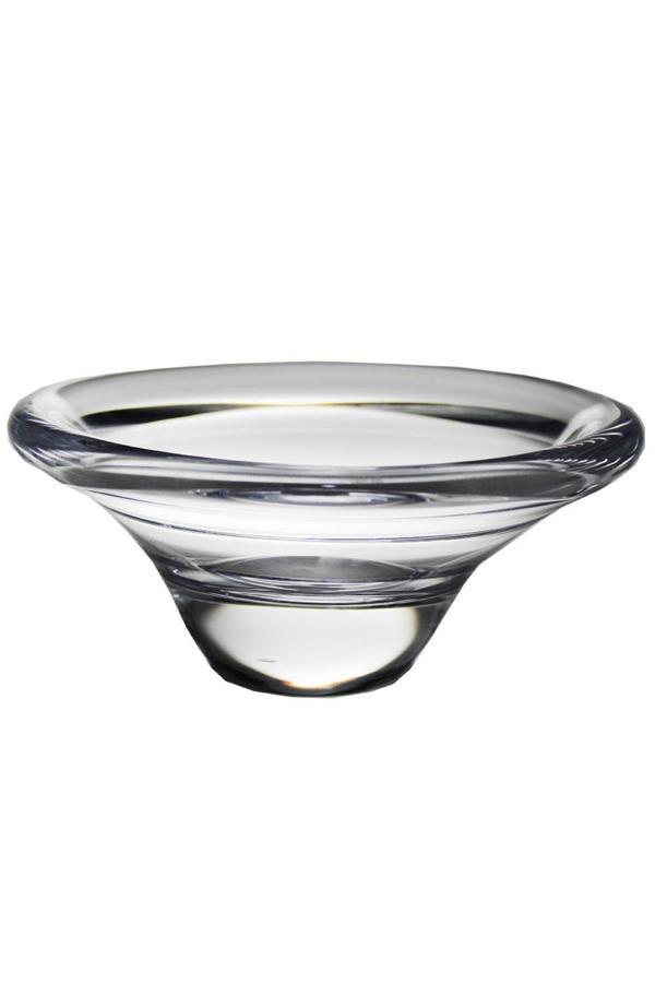 Paşabahçe El İmalatı Kristal Oval Kalın Kase 1 Adet 16992 - Image 1