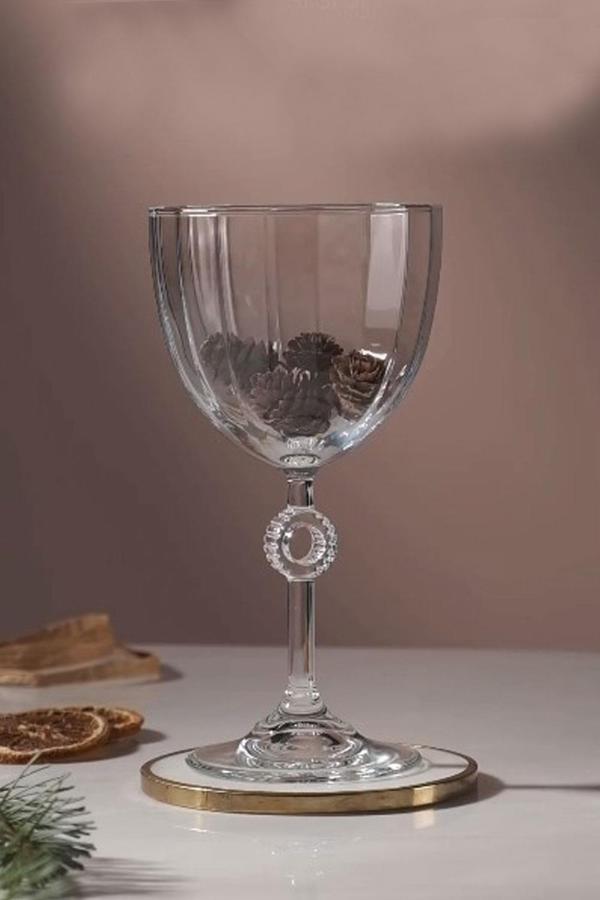 Paşabahçe Amore 6 Lı Ayaklı Kadeh Bardak 440303 - Image 1