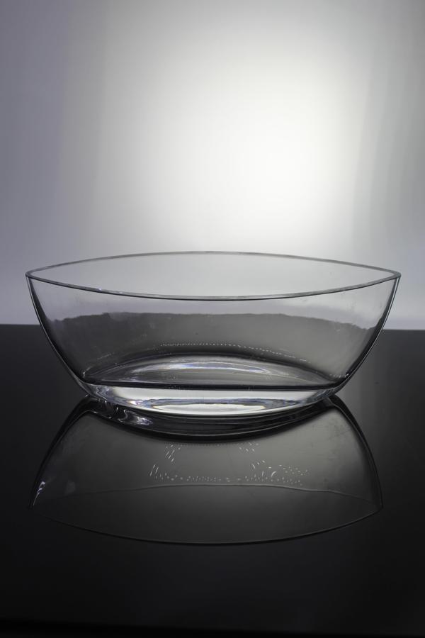 Paşabahçe El İmalatı Kristal Kalın Kayık Kase 1 Adet 18712 - Image 1