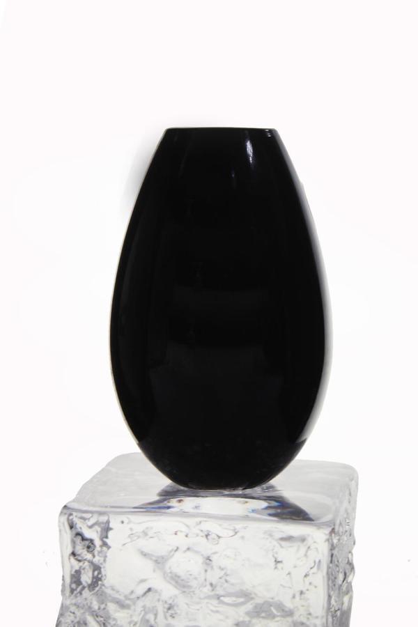 Paşabahçe Denizli Cam Peter Svarper Siyah Mini Vazo 466929 17698 - Image 1