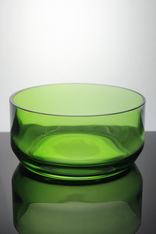 Paşabahçe Denizlicam El İmalatı Kristal Zümrüt Yeşili Kase 1008259 23200 - Image 1