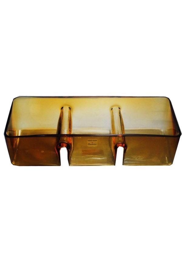 Paşabahçe El İmalatı Kristal Üç Bölmeli Kase 1 Adet 18842 - Image 1