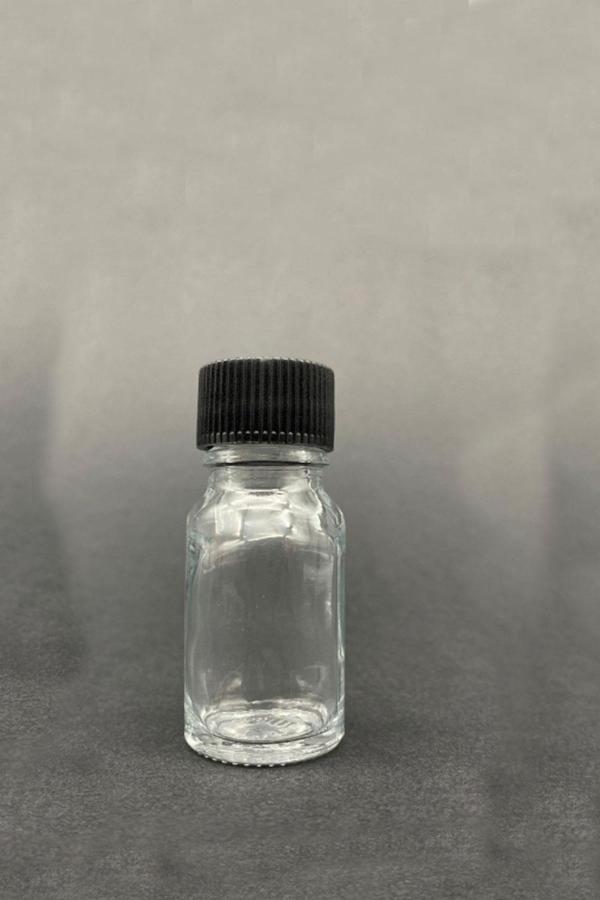 Çelikay Şeffaf 15 ml - Beyaz Kapaklı 15 cc 10 Adet 718601 - Image 1