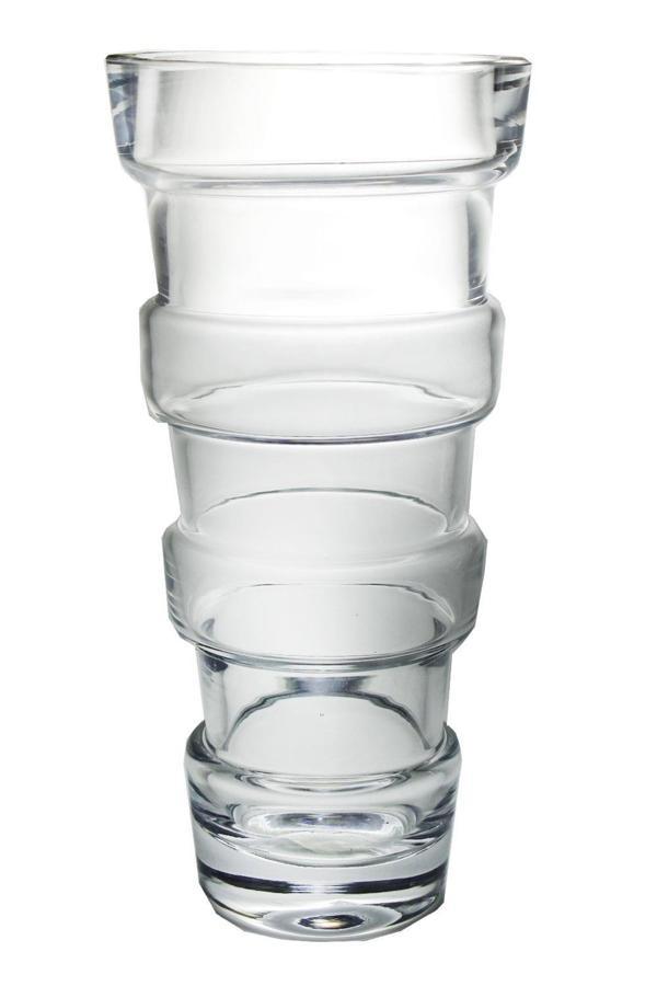 Paşabahçe El İmalatı Kristal Boğumlu Vazo 1 Adet 16778 - Image 1