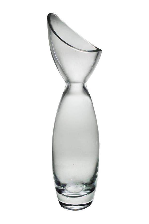 Paşabahçe El İmalatı Kristal Ay Agızlı Vazo 20614 - Image 1