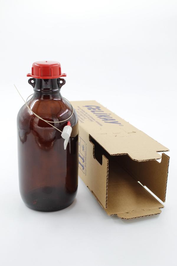 Akaryakıt Numune Şişesi Renkli 1 lt+Kutu+ Mühür Adet fiyatıdır - Image 1