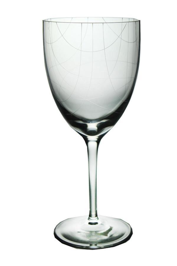 Paşabahçe El İmalatı Çizgi Desen Kristal Şarap Kadehi 1 Adet 11883 - Image 1