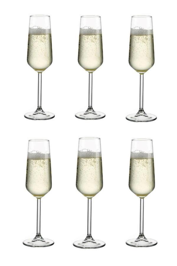 Paşabahçe 6 lı Allegra Flüt Şampanya Kadehi 440079 - Image 1