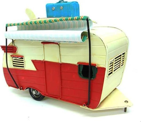 Metal Karavan Tenteli Biblo Dekoratif Hediyelik - Image 1