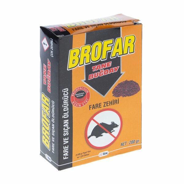 Brofar Tane Buğday Fare ve Sıçan Zehri 200gr - Image 1