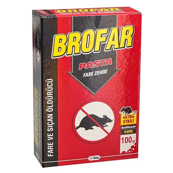 Brofar Pasta Fare Zehiri Fare ve Sıçan Öldürücü 100gr - Image 1