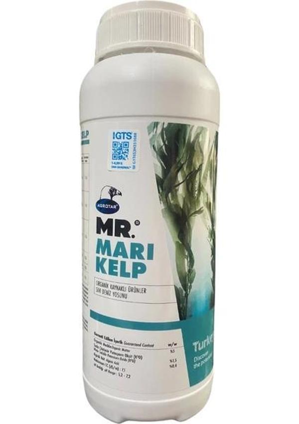 Marikelp Organik Kaynaklı Sıvı Deniz Yosunu Sıvı Yaprak Gübresi 1 Lt - Image 1