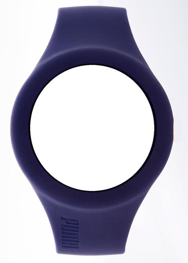 PU103211031 Lacivert Renk Orijinal Silikon Saat Kordonu - Image 1