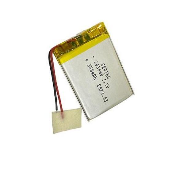 303040 3.7V 350 MAh Li-Polymer Pil (Devreli/1.5A) - Image 1