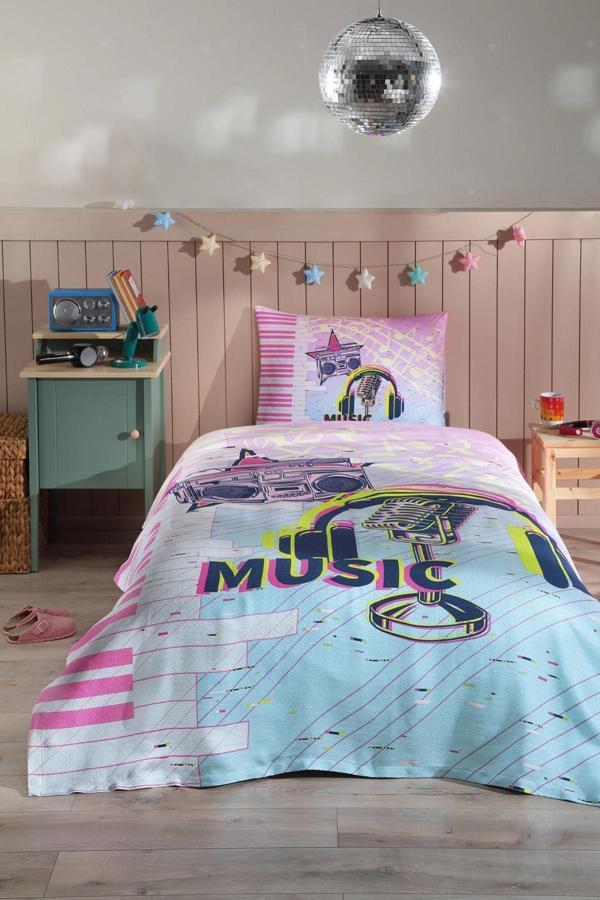 Speldosa Pike Takımı Tek Kişilik Pembe - Image 1