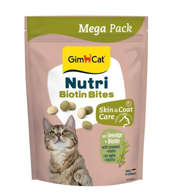 Gimcat Nutri Biyotin Deniz Yosunlu Kedi Ödülü 425 gr - Mega Boy - Cilt ve Tüy Bakımı - Image 1