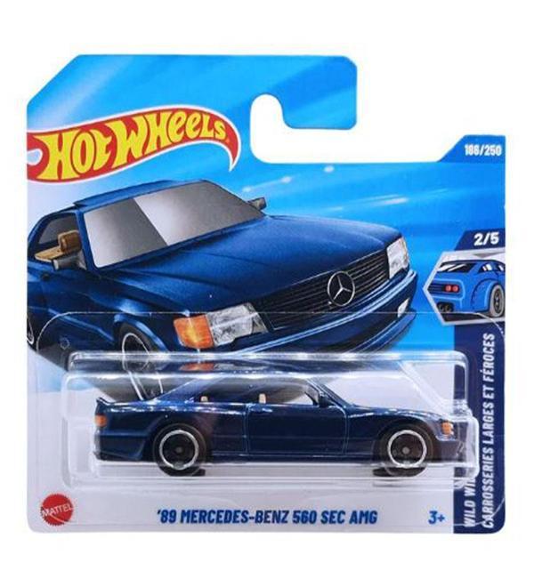 Hot Wheels '89 Mercedes-benz 560 Sec Amg - Mavi (1/64) 2025 Case - Image 1