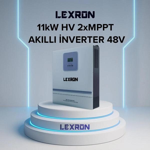 Lexron 11KW HV 2XMPPT Akıllı İnverter 48V - Image 1