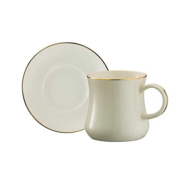 Sandro Moreno 1898 Line Gold Double 12 Parça 6 Kişilik Kahve Fincan Takımı 120 ml - Image 1