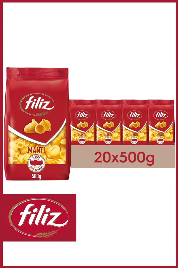 Filiz Mantı Makarna 500 gr X 20 Adet - Image 1