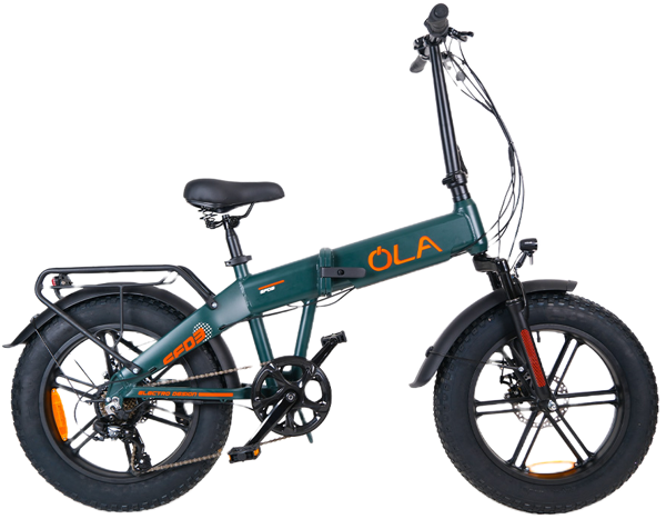 Ola Efd3 Gizli Bataryalı Katlanabilir Elektrikli Bisiklet 20" - Image 1
