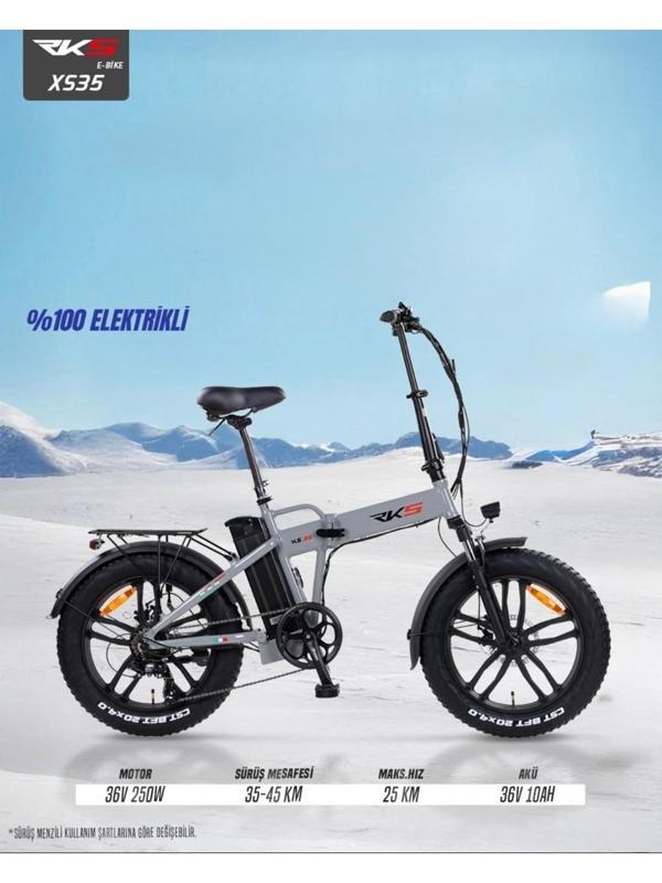 RKS XS35 250 W Katlanabilir Elektrikli Bisiklet - Image 1