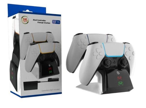 PS5 Dualsense Şarj İstasyonu Adaptörlü JYS-P5102 - Image 1