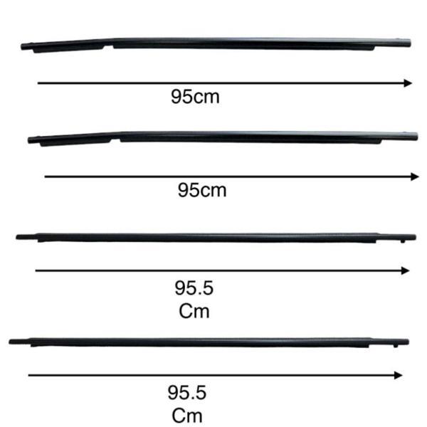 Toyota Auris Cam Sıyırıcı Fitil Takım 2007-2012  4 Kapı - Image 1