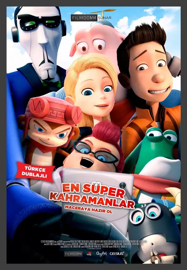 En Süper Kahramanlar - Bing ( Türkçe Dublaj ) ( Ambalajında - Sıfır ) DVD - Image 1