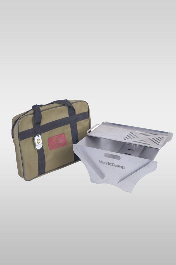 Worldcamp Orta Boy Portatif Mangal (Ateş Kutusu) - Image 1
