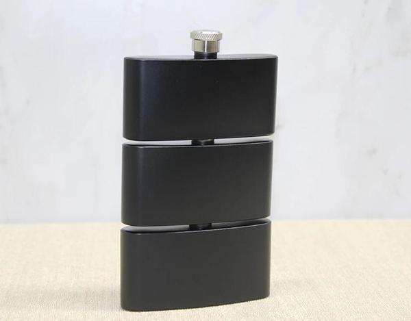 MDB 3 Katlı Paslanmaz Çelik Matara Siyah Renk - Image 1