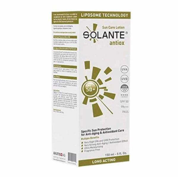 Solante Antiox Sun Care Losyon SPF50 150 ml - Image 1