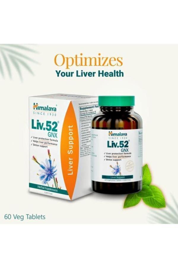 Himalaya Herbals Liv52 Gnx 60 Tablet - Image 1