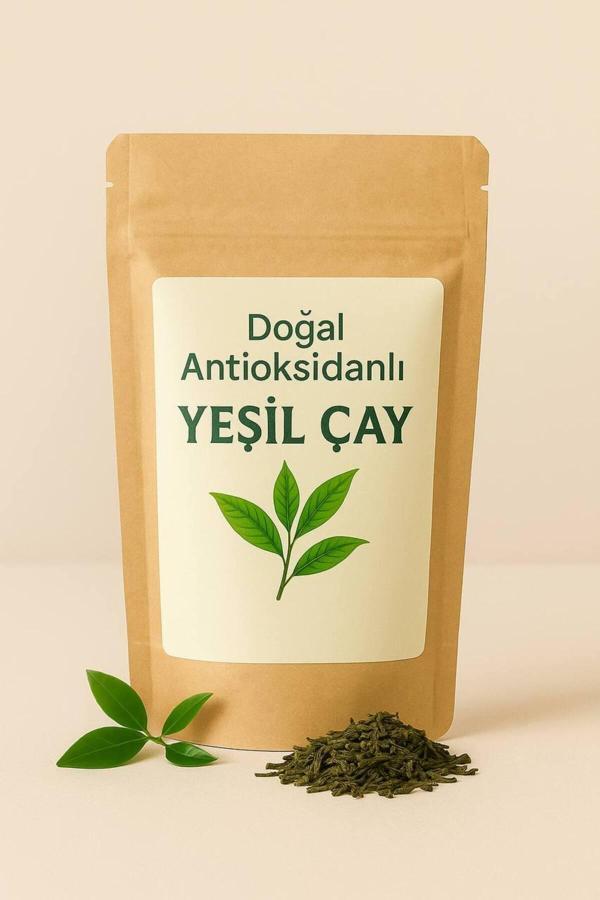 Blacksea Organics Yeşil Çay 100 Gr – Güzellik Ve Sağlık İçin Detox & Cilt Bakımı Çayı - Image 1