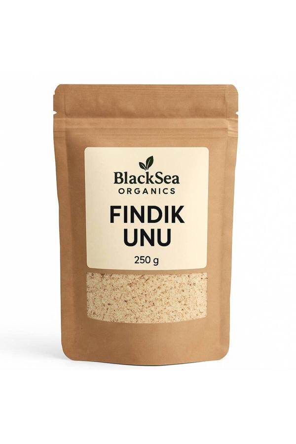Blacksea Organics Doğal Katkısız Saf Fındık Unu 250 G - Image 1