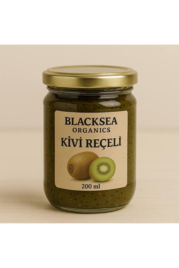 Blacksea Organics Doğal Kivi Reçeli 200 Ml | Katkısız – Geleneksel Yöntemlerle Hazırlanmış - Image 1