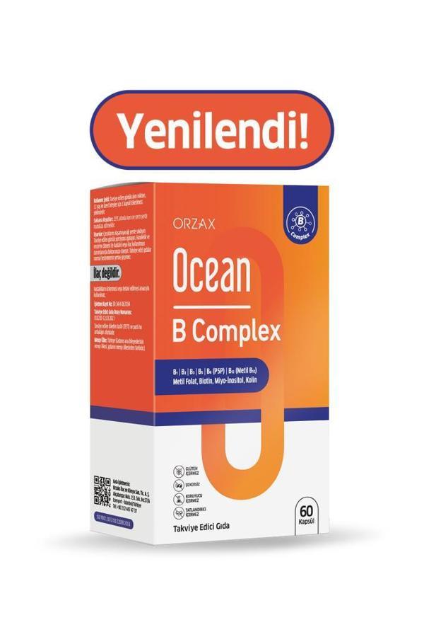Ocean B Complex 60 Kapsül- SKT: 08/2028 - Image 1