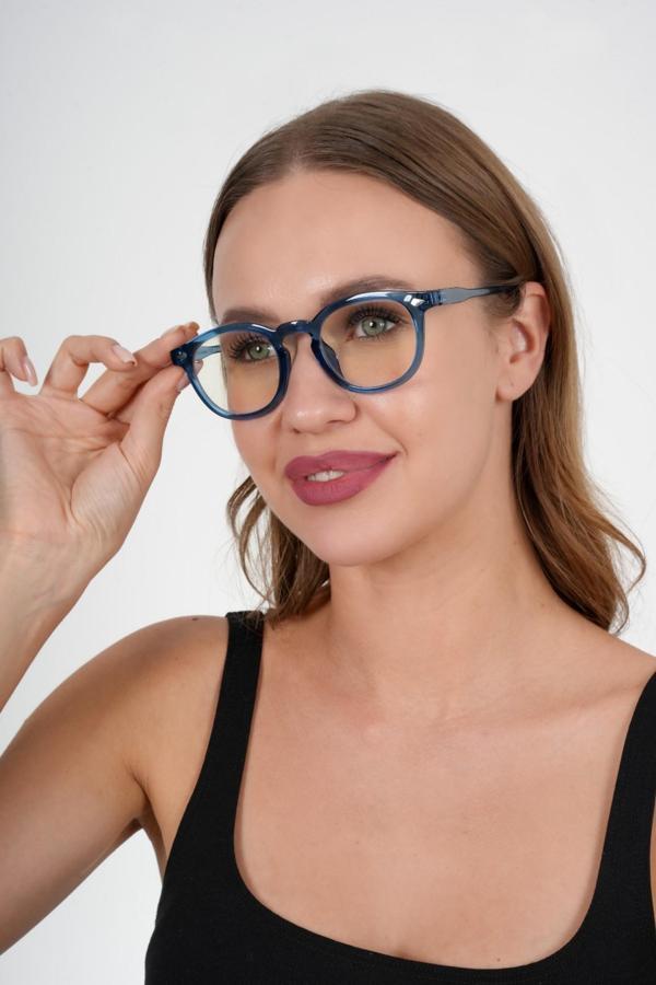 1063 C85 49 Polo Exchange Mavi Işık Koruyucu Gözlük - Image 1