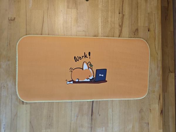 SGE TEKNOLOJİ 70X30 CM FOSFORLU DİKİŞ  WORK KAYDIRMAZ TABAN SPEED YÜZEY OYUNCU MOUSE PAD GAMİNG PAD - Image 1