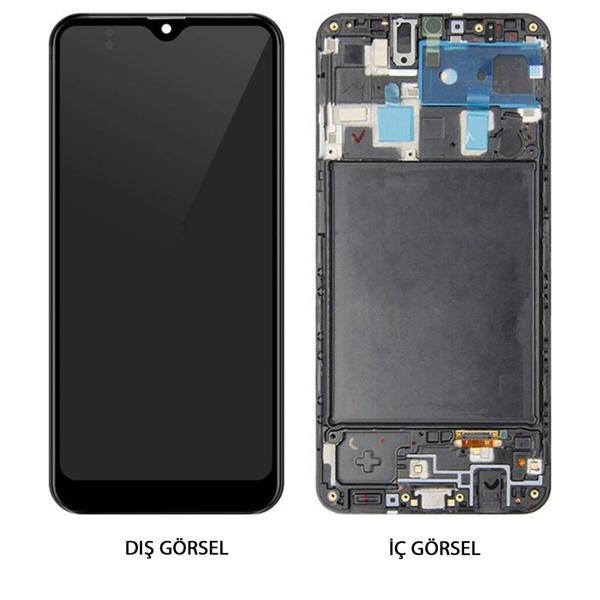 Teknonet Samsung Galaxy A20 Uyumlu Hk Lcd+Dokunmatik+Çıtalı NT-110210 - Image 1