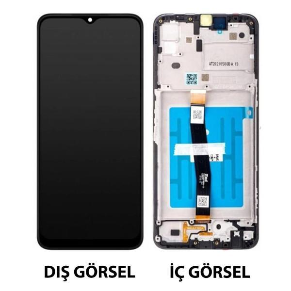 Teknonet Samsung Galaxy A22 5G Uyumlu Hk Lcd+Dokunmatik+Çıtalı NT-108164 - Image 1