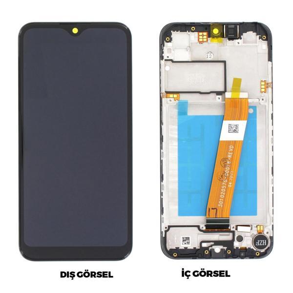 Teknonet Samsung Galaxy A01 Uyumlu Org Lcd+Dokunmatik+Çıtalı NT-82465 - Image 1