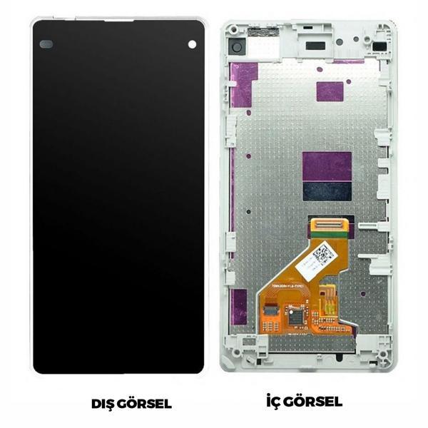 Teknonet Sony Xperia Z1 Mini Uyumlu Org Lcd+Dokunmatik+Çıtalı VR-2981 - Image 1