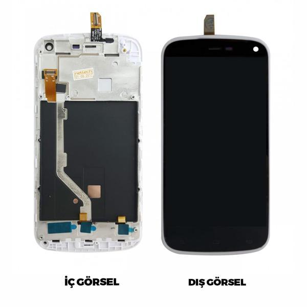 Teknonet General Mobile Discovery E3 Uyumlu Org Lcd+Dokunmatik+Çıtalı VR-3012 - Image 1