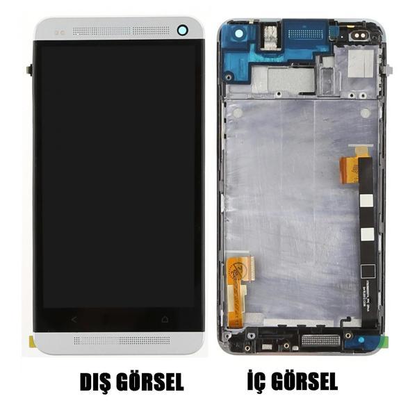 Teknonet HTC One M7 Uyumlu Org Lcd+Dokunmatik+Çıtalı VR-4657 - Image 1